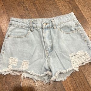 TIC:TOK Jean shorts #1376, size Large (8-10)